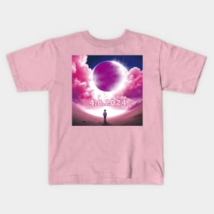 Eclipse 2024 Kids T-Shirt